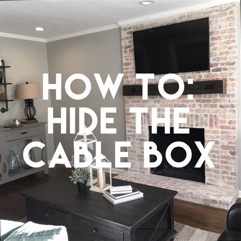 cable box electric eye|How to Hide the Cable Box .